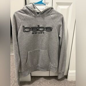 Women’s Bebe Sport Heather Gray Hoodie